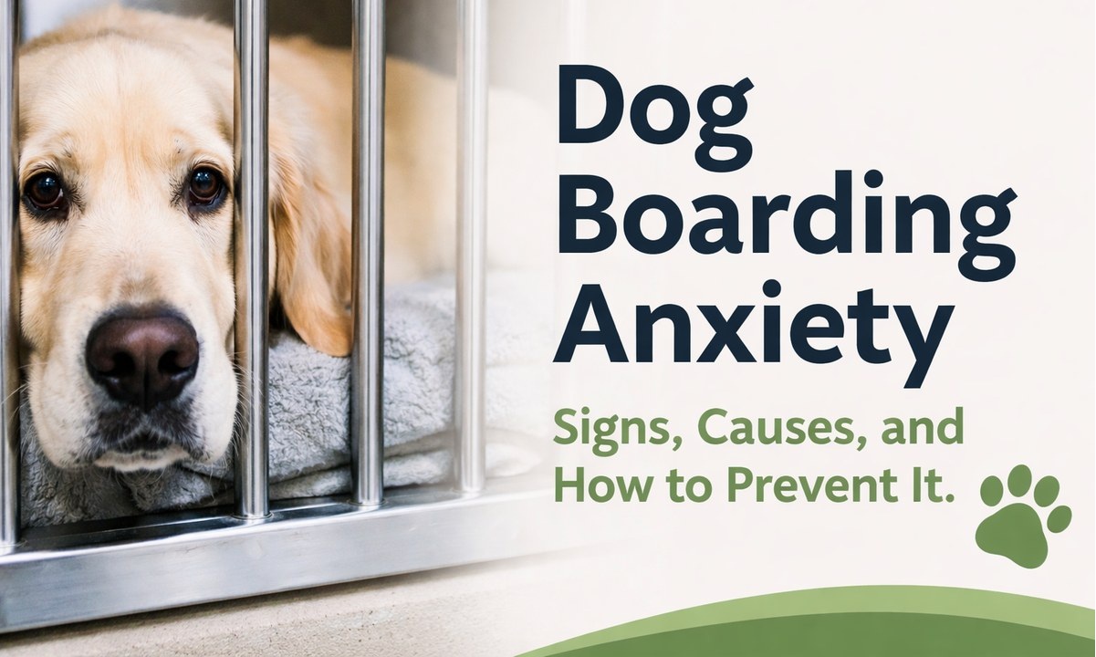 Dog Boarding Anxiety: Signs, Causes, and How to Prevent It